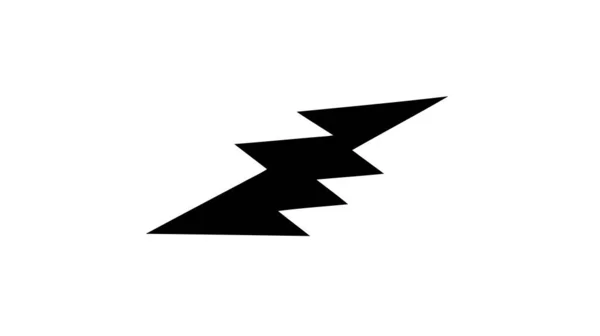 Osvětlování Elektrické Energie Vektorové Logo Designový Prvek Koncept Symbol Elektřiny — Stockový vektor