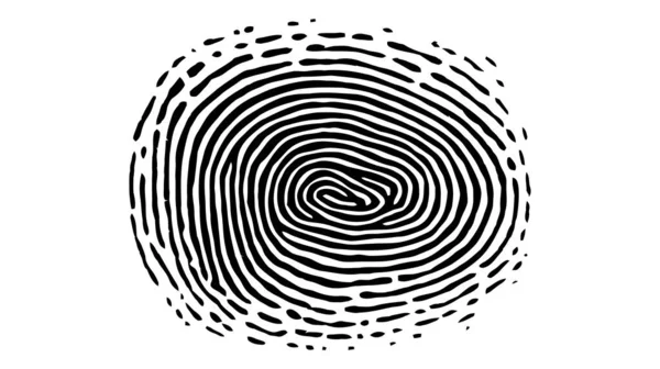 stock vector Finger print, fingerprint lock, ecure security logo vector icon, illustration isolated on white background.