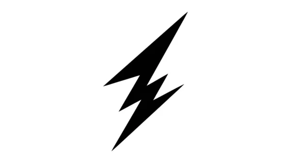 Blitz Elektrische Leistung Vektor Logo Design Element Energie Und Donner — Stockvektor