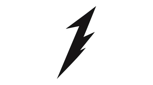 Villám Elektromos Teljesítmény Vektor Logo Design Elem Energia Mennydörgés Villamosenergia — Stock Vector