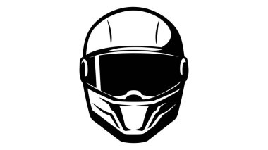 Kask simge yarış. Web için kask vektör simge yarış basit örnek.