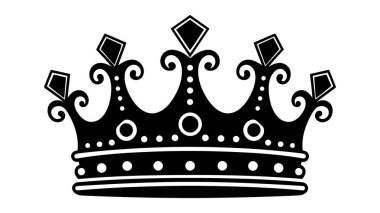 Beyaz arkaplanda siyah simge izole edildi.