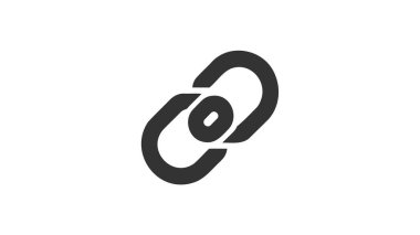 Beyaz arkaplanda izole edilmiş düz simge vektör çizimi.