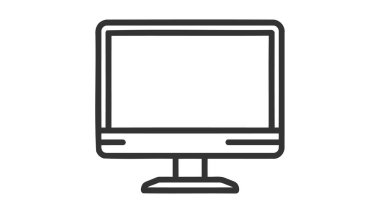 Beyaz arkaplanda izole edilmiş simge görüntüsü. Vektör illüstrasyonu.