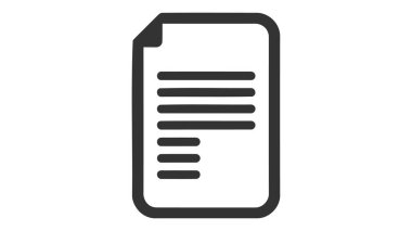 Yasal Belgeler simgesi. Grafik ve web tasarım koleksiyonu logo vektör illüstrasyonu için Yasal Belgeler sembol şablonu.