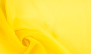 arkaplansız doku - sarı ipek. Soluk sarı renkli birinci sınıf ipek organza fevkalade bir kumaştır, hem kendi başına güzeldir hem de vurgu açısından bir aksesuardır..