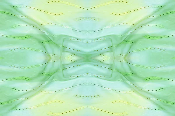 Zökkenőmentes Kaleidoszkóp Szövet Selyem Zöld Kék Árnyalatok Élénk Színek Pikkelyes — Stock Fotó
