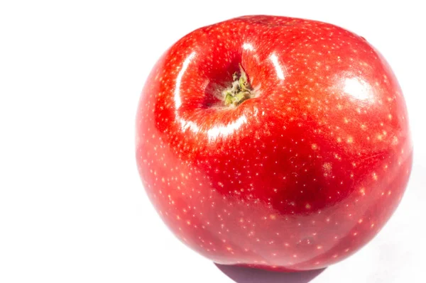 배경에 애플사 사과가 생각에 과일은 부정할 수없습니다 에덴동산에서 나왔다 — 스톡 사진