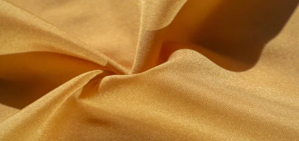 Tejido Seda Color Amarillo Textura Tela Seda Colores Puede Utilizar —  Fotos de Stock