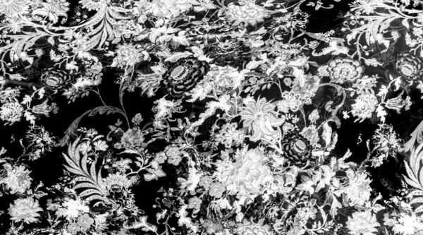 Textura Bavlněné Pozadí Černé Bílé Barvy Představujeme Vám Tento Bavlněný — Stock fotografie