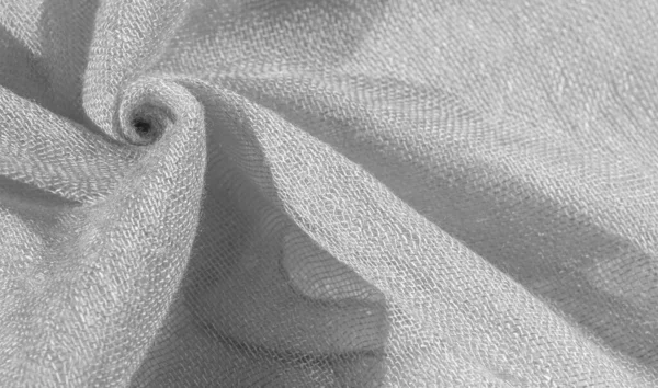 黒と白 灰色の材料 このシルクは非常に滑らかで柔らかく 美しい滑らかな質感があります 背景パターン — ストック写真