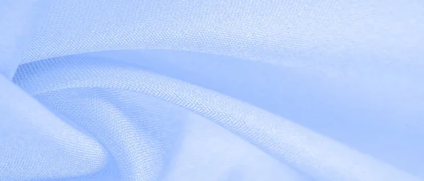 Seda Azul Pálida Tecido Seda Azul Turquesa Texturizado Fundo Tom — Fotografia de Stock