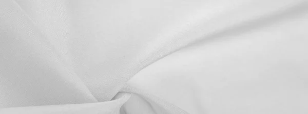 Weiße Seide Glatte Elegante Weiße Seide Oder Luxuriöse Satingewebe Können — Stockfoto