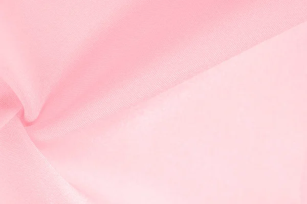 Блідо Рожевий Шовк Текстура Шпалер Фоновий Візерунок Світло Солодкому Рожевому — стокове фото