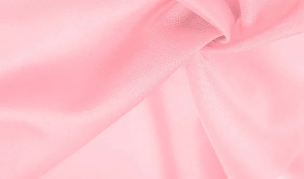 Seda Rosa Pálida Textura Papel Parede Padrão Fundo Luz Rosa — Fotografia de Stock