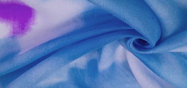 İpek kumaş, mavi bordo beyaz kırmızı, tozlu mavi tül. Desen deseni, koleksiyon