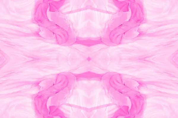 Caleidoscópio Sem Costura Seda Rosa Destaque Multidão Cor Vibrante Que — Fotografia de Stock