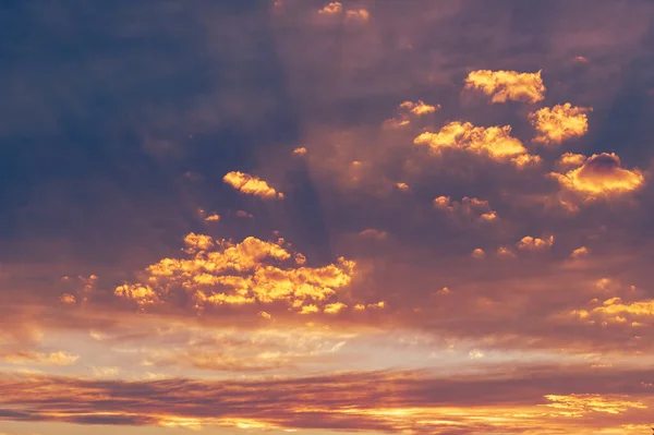Wolken Ochtendgloren Zonsondergang Romantiek Wolken Denken Niet Drijven Gewoon Zon — Stockfoto