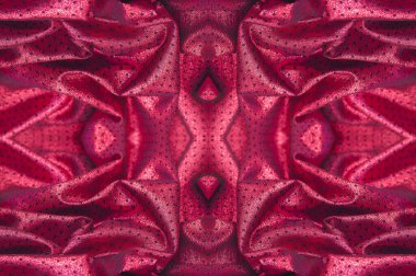 Kusursuz bir doku. Küçük puantiyeli metalik parıltılı kumaş. Kırmızı bordo. En son yüksek kaliteli tasarlama projenizin ötesine geçmeniz için size ilham veriyor. Metalik altın püsküllü kumaşımıza bir bakın.