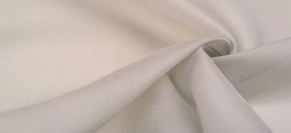 Stål Mjuk Grädde Silke Kombination Bomull Och Silke Med Bakgrund — Stockfoto