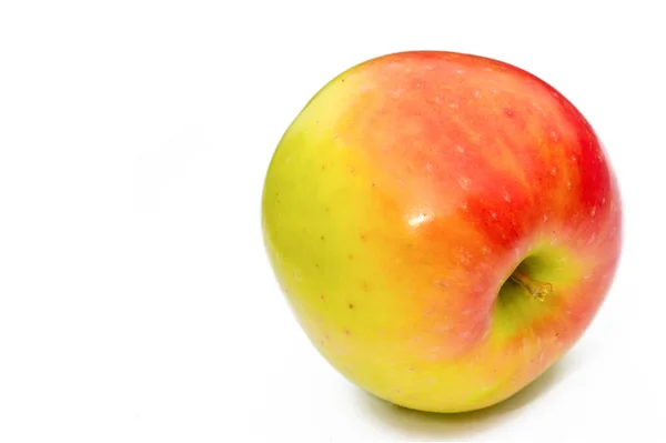 Beyaz Arka Planda Elma Elmalar Bir Sürü Besin Kaynağı Olan — Stok fotoğraf