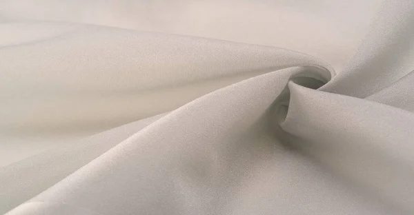 Pamuk Ipeğin Kombinasyonunda Çelik Yumuşak Krem Ipeği Açık Renk Krem — Stok fotoğraf