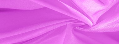 Pembe ipek kumaş, pürüzsüz saten kumaş. Doku, arkaplan, desen
