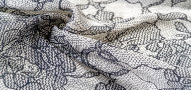 doku, arkaplan, desen. Dantel desenli ipek beyaz kumaş. Bu esnek dantel süsleme her şeye hassas bir dokunuş katabilir! Mücevherlerinizi projeleriniz, el sanatlarınız ve internet dekorunuz ile dekore edin.