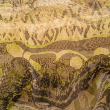 ipek kumaş, yeşil-kahverengi, soyut arka plan kumaşı veya sıvı dalga veya grunge ipek kumaş kıvrımlı kadife kumaş veya lüks Noel arkaplanı veya zarif duvar kağıdı tasarımı