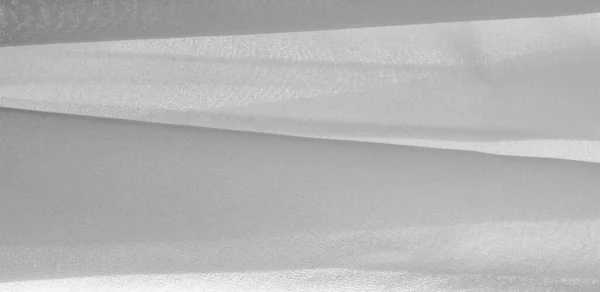 Tissu Blanc Soie Avec Éclat Mat Clair Est Parfait Pour — Photo