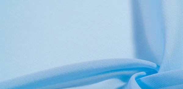 Blå Akvamarint Sidentyg Perfekt För Din Design Accenter Tapeter Affischer — Stockfoto