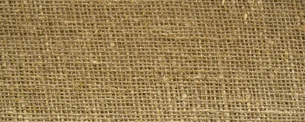 Burlap Rough Fabric Made Linen Hemp Cotton Sackcloth Clothing Worn — Stock Photo, Image