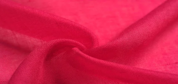 Шовкова Тканина Червоного Кольору Абстрактний Фон Розкішна Тканина Або Рідка — стокове фото