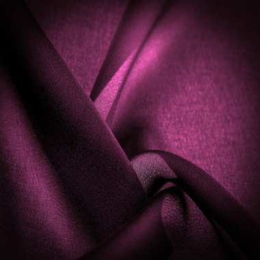 Şeffaf koyu kırmızı şifon, ipek, kırmızı Venedik soyut arka planı. Yeşil kumaş yaklaş. - Yumuşak şeffaf bir kumaş ve pürüzlü bir kumaş (matte, crepe) çünkü bükülmüş iplik kullanımı