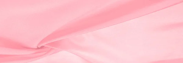 Tekstura Tła Pink Silk Dupioni Duppioni Lub Dupion Jest Odwracalna — Zdjęcie stockowe