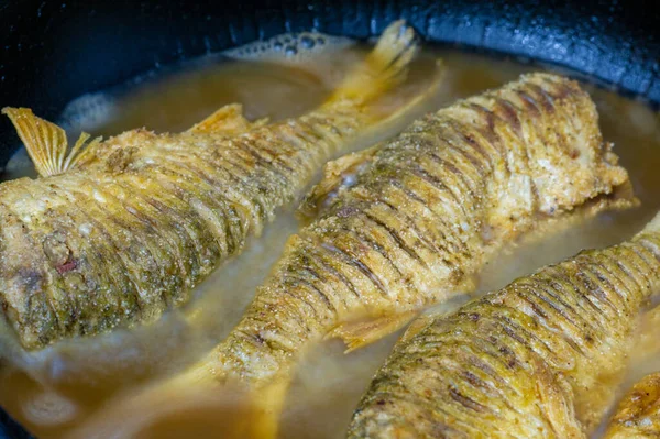 Pesce Pronto Mangiare Pesci Grassi Sono Anche Particolarmente Ricchi Acidi — Foto Stock