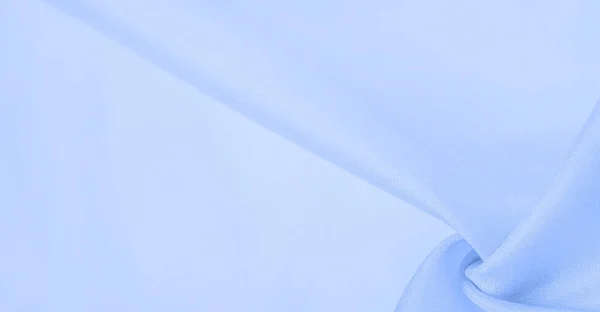 Ανοιχτό Μπλε Μετάξι Υφασμένο Μεταξωτό Ύφασμα Μπλε Τυρκουάζ Υφή Φόντο — Φωτογραφία Αρχείου