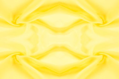 arkaplansız doku - sarı ipek. Soluk sarı renkli birinci sınıf ipek organza fevkalade bir kumaştır, hem kendi başına güzeldir hem de vurgu açısından bir aksesuardır..