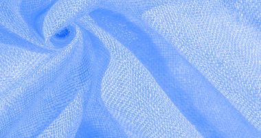 Parlak mavi malzeme. Bu ipek son derece pürüzsüz ve yumuşak, güzel pürüzsüz bir dokusu var. arkaplan deseni