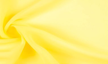 arkaplansız doku - sarı ipek. Soluk sarı renkli birinci sınıf ipek organza fevkalade bir kumaştır, hem kendi başına güzeldir hem de vurgu açısından bir aksesuardır..