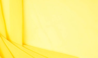 arkaplansız doku - sarı ipek. Soluk sarı renkli birinci sınıf ipek organza fevkalade bir kumaştır, hem kendi başına güzeldir hem de vurgu açısından bir aksesuardır..