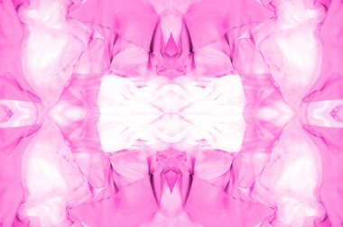 Kusursuz kaleydoskop, pembe ipek. Kalabalıktan canlı bir renkle uzaklaşın. Işığı yansıtan parlak dalgalar, enfes sofistike dalgalar. Bu sıcak pembe ipek krep de chine..