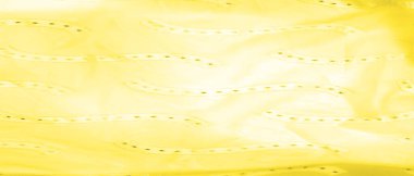 Kusursuz kaleydoskop, sarı ipek. Şık bir sunum için ihtiyacın olan tek şey güneşli sarı ipek bir musluk..