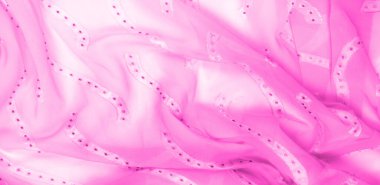 Kusursuz kaleydoskop, pembe ipek. Kalabalıktan canlı bir renkle uzaklaşın. Işığı yansıtan parlak dalgalar, enfes sofistike dalgalar. Bu sıcak pembe ipek krep de chine..