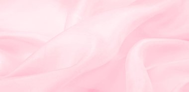 Bulanık pembe ipek kumaş. Kalabalıktan canlı bir renkle uzaklaşın. Işığı yansıtan parlak dalgalar, enfes sofistike dalgalar. Bu sıcak pembe ipek krep de chine.