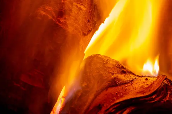 Fire in the fireplace. There is something very romantic about a real fire, but why? We guess why we associate this dancing flame with the mood of desire,