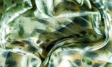 Afrika tarzı yeşil ve beyaz. Tasarımcı, doku deseni, arkaplan koleksiyonu.