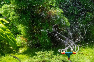 Bahçedeki bitkilerin verimli ve kusursuz sulanmasını sağlar. Ayarlanabilir sprey desenli bahçenin geniş bir alanını kurup kullanması kolay.