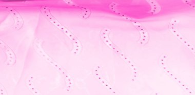 Kusursuz kaleydoskop, pembe ipek. Kalabalıktan canlı bir renkle uzaklaşın. Işığı yansıtan parlak dalgalar, enfes sofistike dalgalar. Bu sıcak pembe ipek krep de chine..