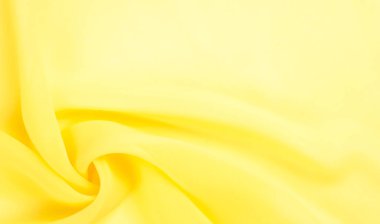 arkaplansız doku - sarı ipek. Soluk sarı renkli birinci sınıf ipek organza fevkalade bir kumaştır, hem kendi başına güzeldir hem de vurgu açısından bir aksesuardır..
